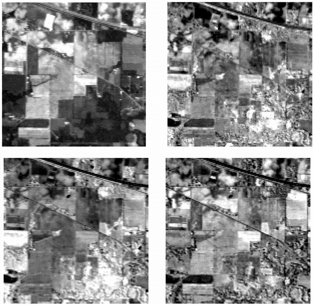 Multi-index fused hyperspectral remote sensing image dimensionality reduction method