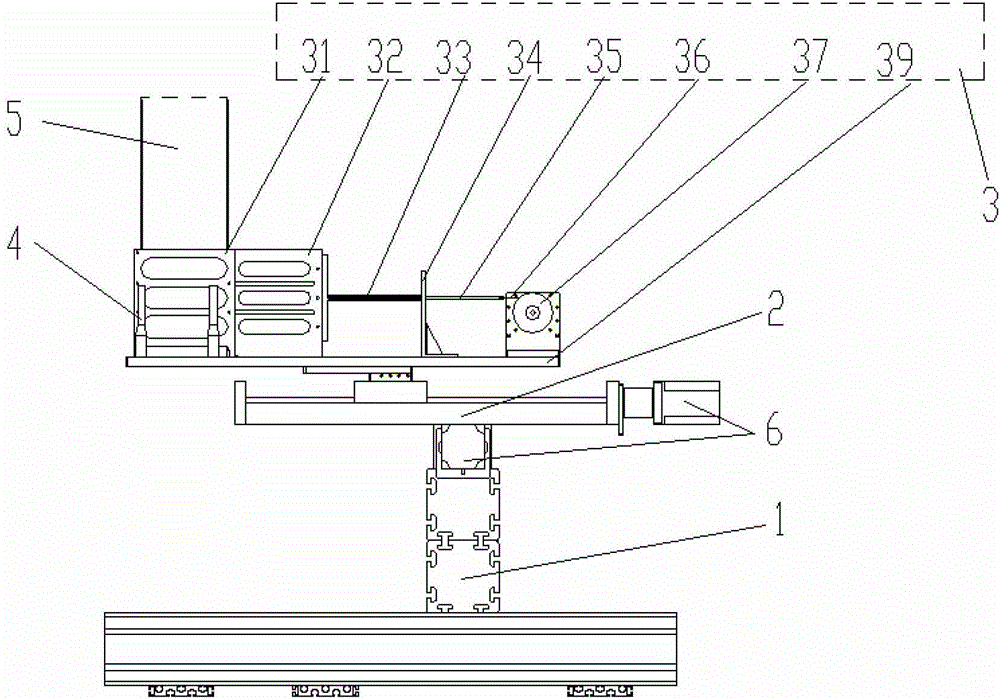 An array deployment device for integral puncture steel needles