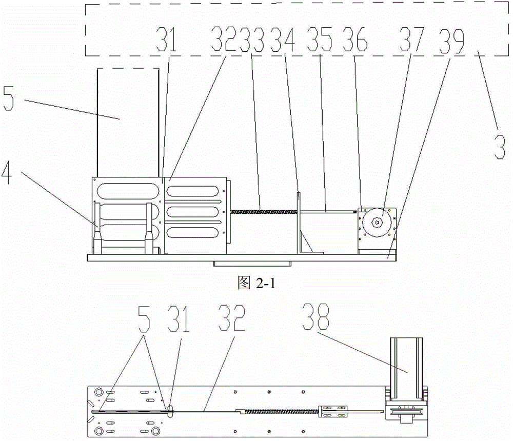 An array deployment device for integral puncture steel needles