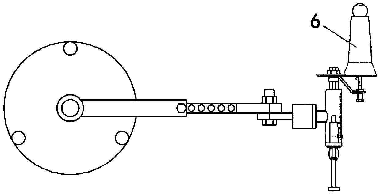 Adjustable anoscope matched installation mechanism