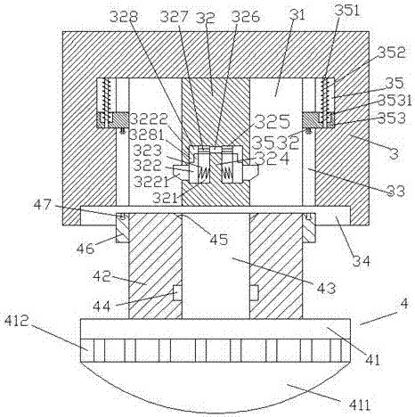 A loudspeaker fixing device