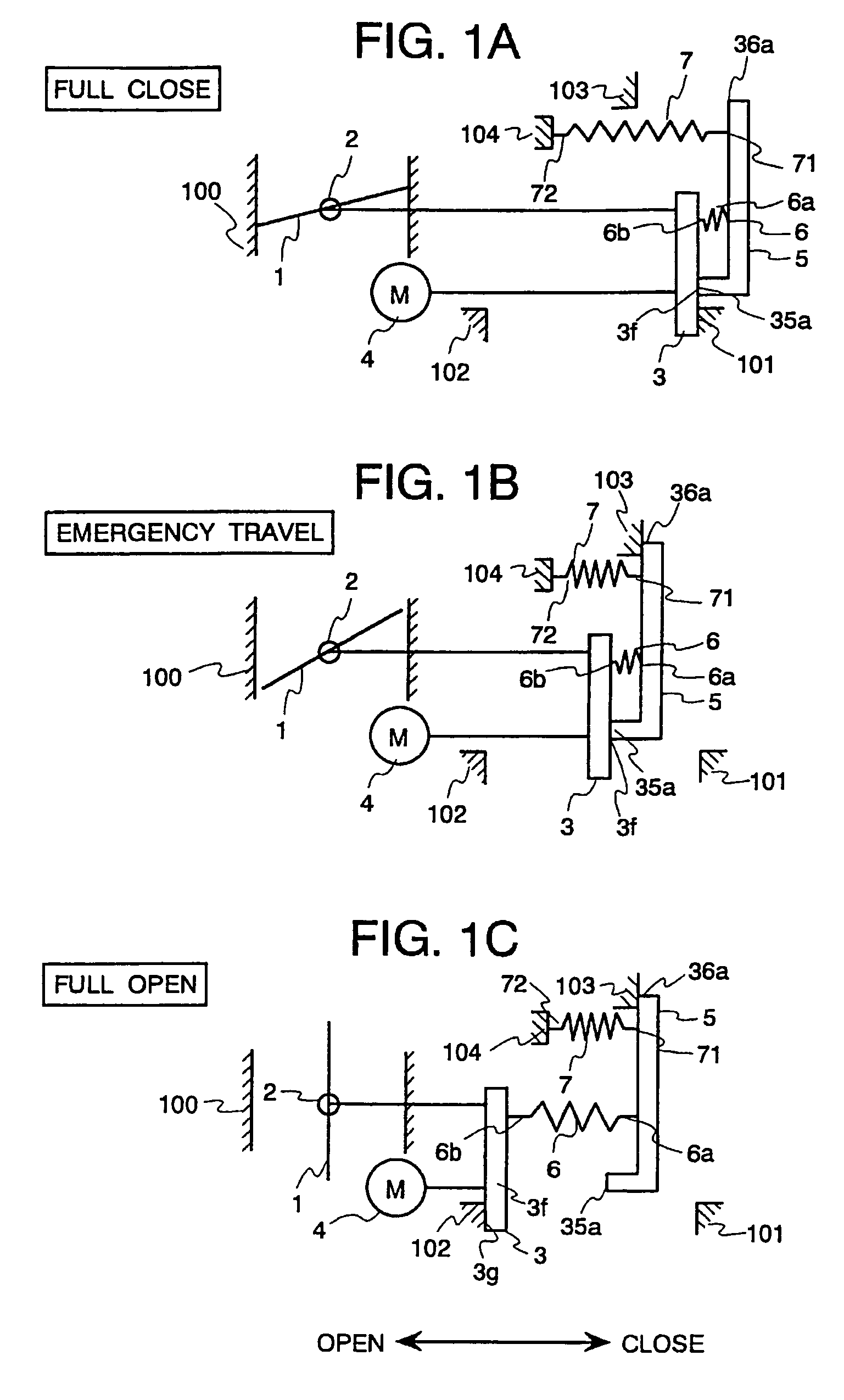 Throttle valve control device for an internal combustion engine