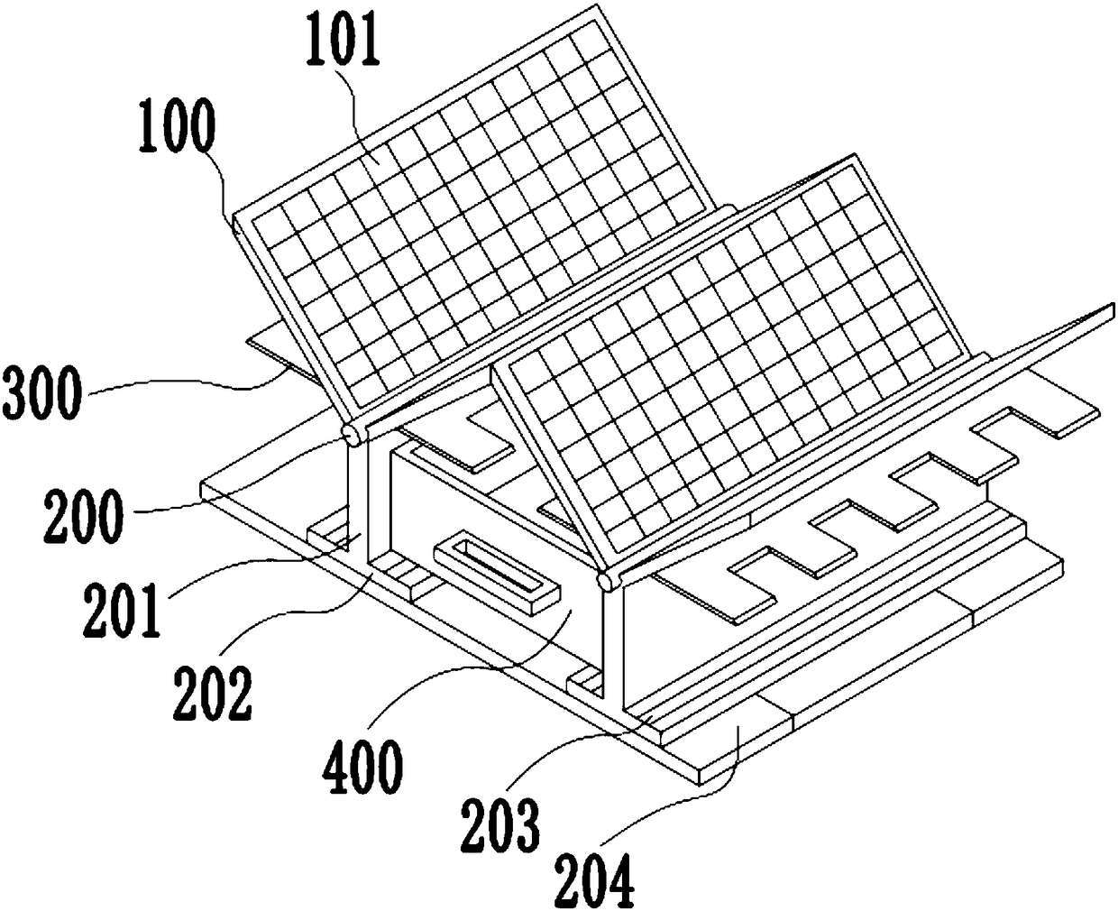 Installation method for photovoltaic modules