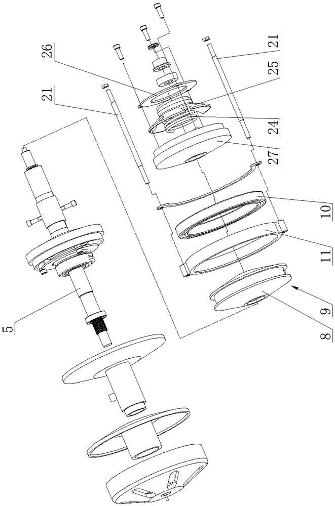 Double stepless variable speed steering mechanism