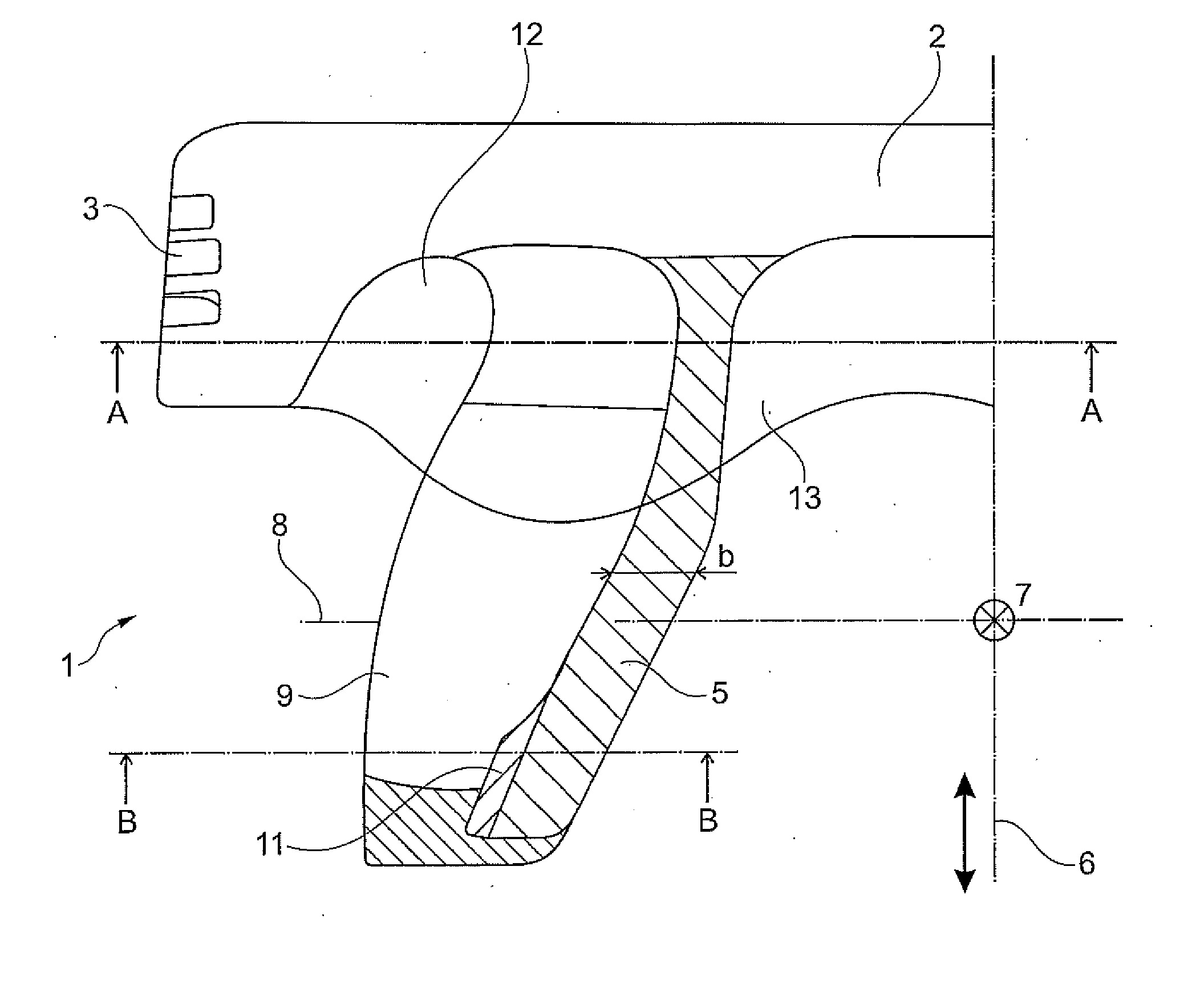 Piston and connecting rod for an internal combustion engine