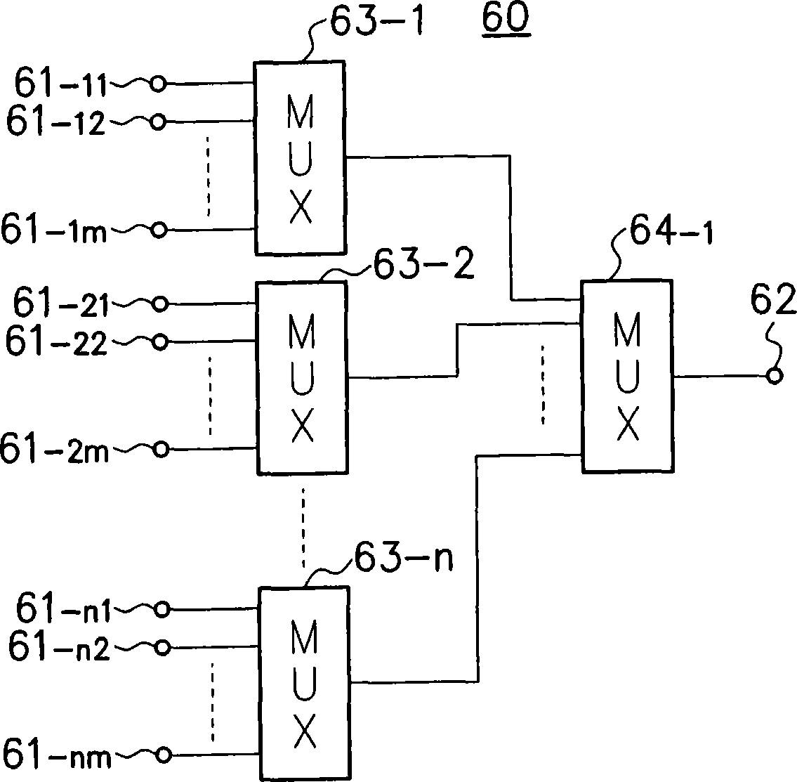 Multiplexer circuit
