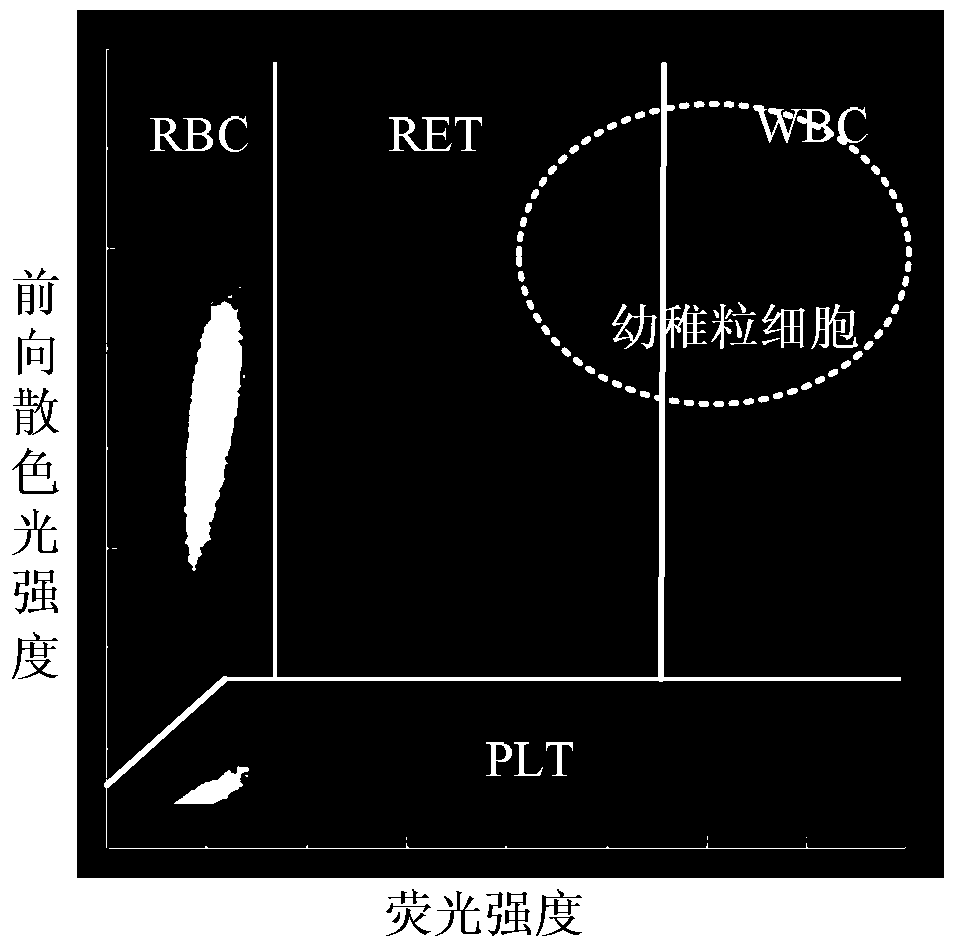 Blood cell analyzer, reticulocyte counting device and counting correction method