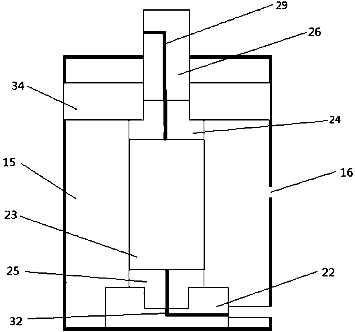 Experimental test system and method of disturbing creep of rock under pressure action of infiltration water