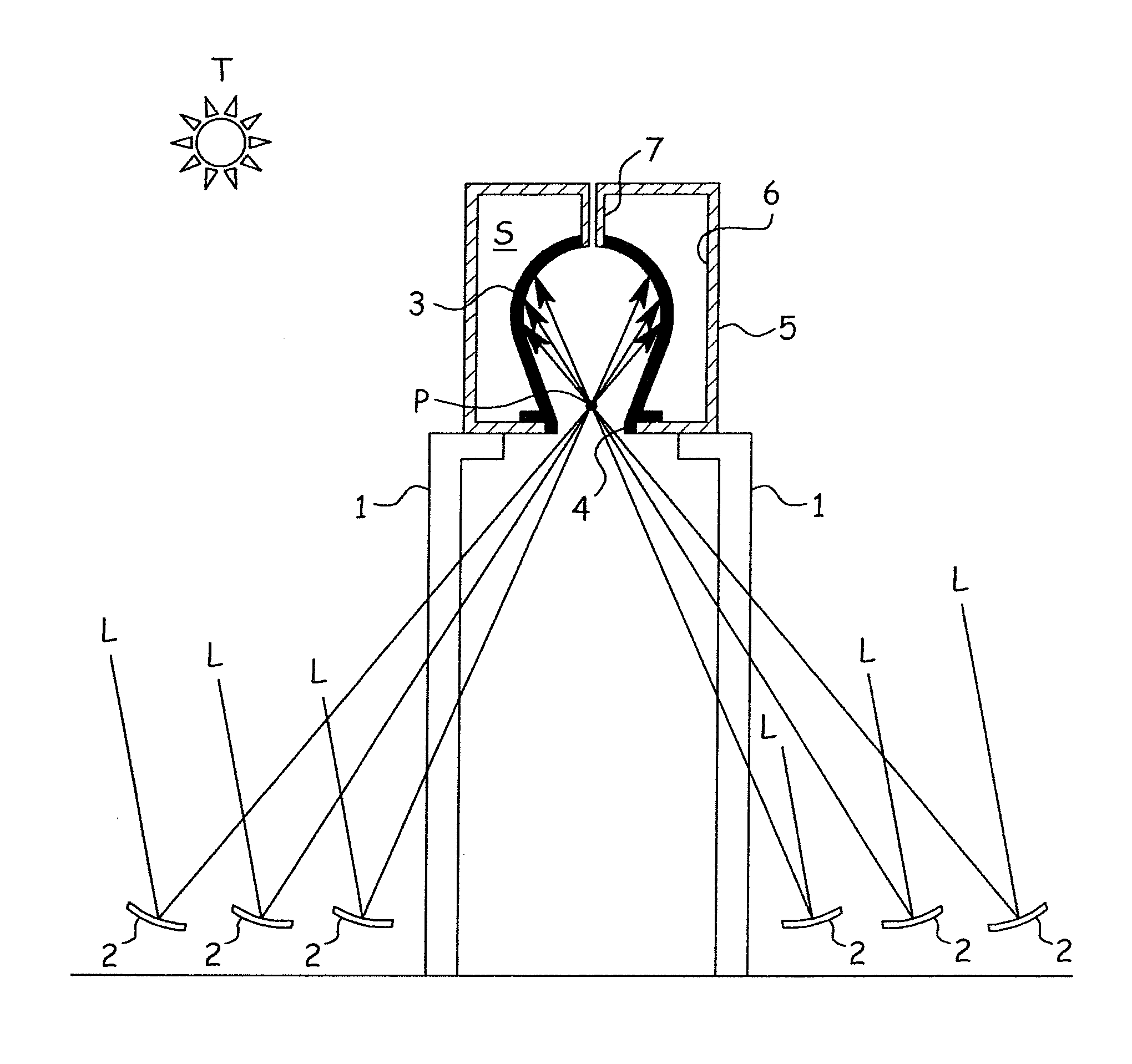 Solar power concentrating system