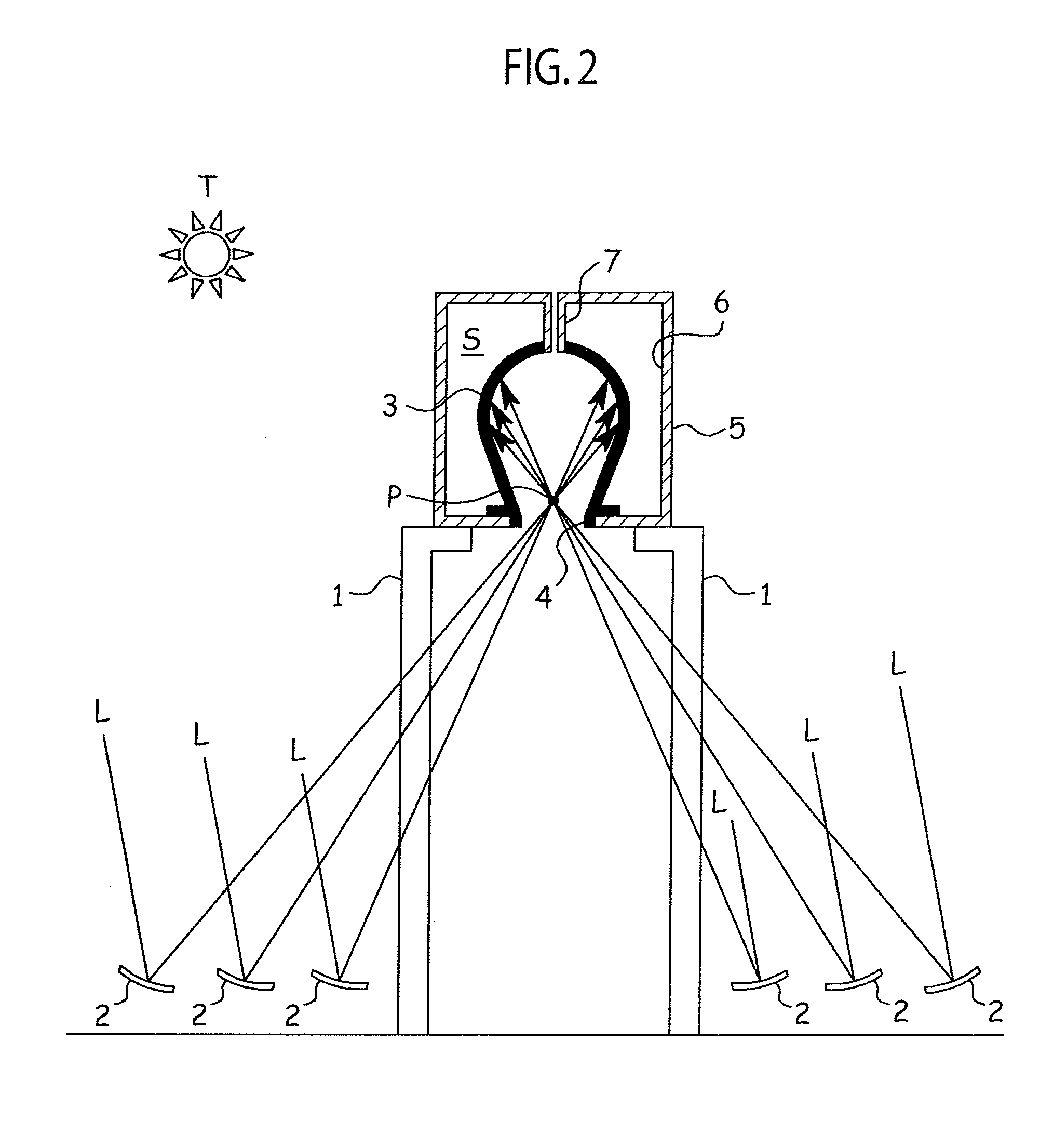 Solar power concentrating system