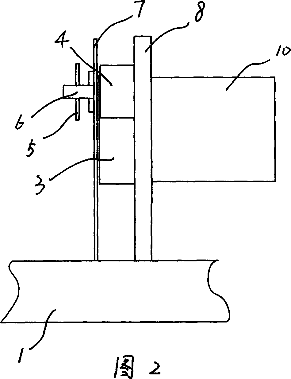 Device for detecting tightening of band of paper money binding machine