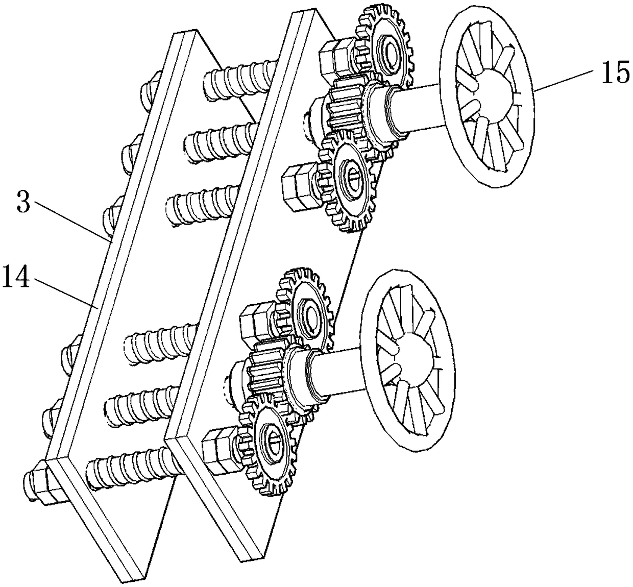 Emergency water stopping device for underground pipeline