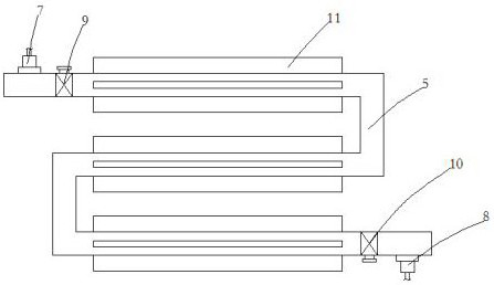 A method for controlling the temperature of the main steam after the high temperature superheater of the boiler