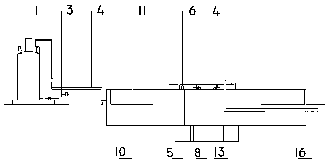 Immersion cleaning system and method for treating construction waste with citric acid