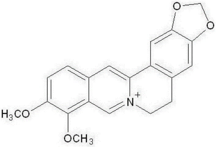 Sterilization composition containing berberine and azoxystrobin