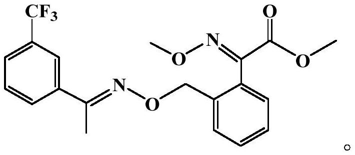 Preparation method of trifloxystrobin characteristic impurity