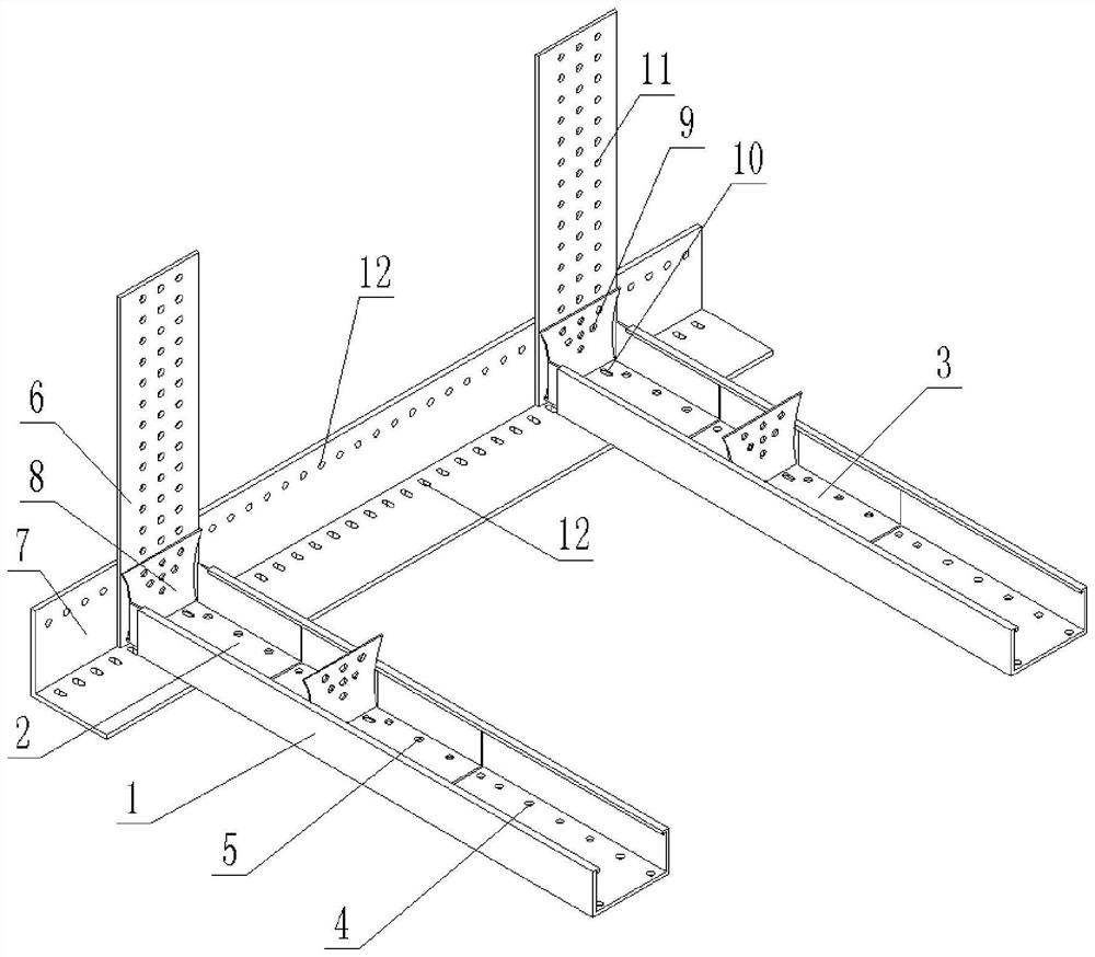 Adjustable inserting piece for ceiling joist and connecting structure of adjustable inserting piece