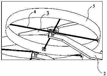 Unmanned aerial vehicle with variable thrust line