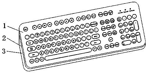 Membrane keyboard