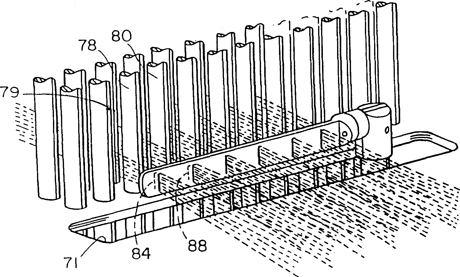 Upper bundle steam generator cleaning system and method