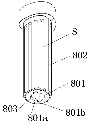 Assembled type safe elastic anti-collision system made of high-polymer material