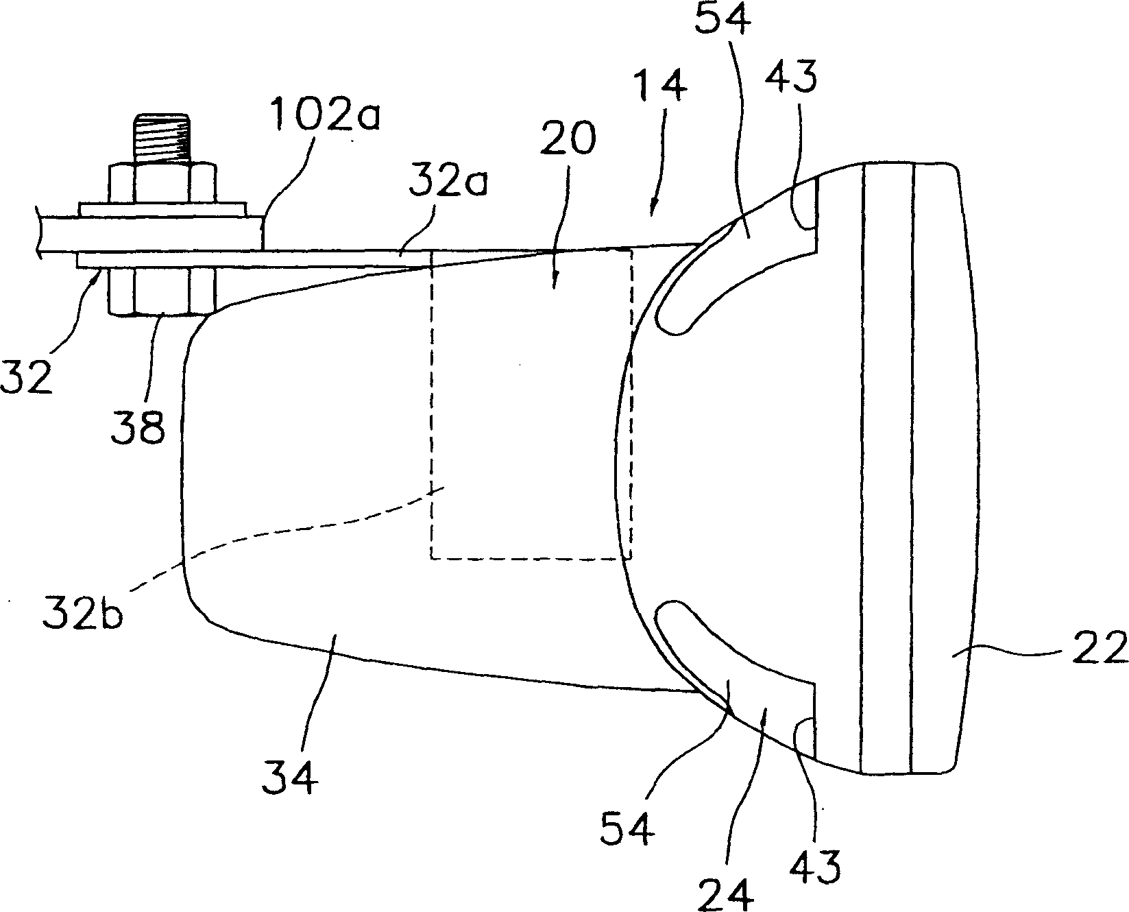 Bicycle lighting device