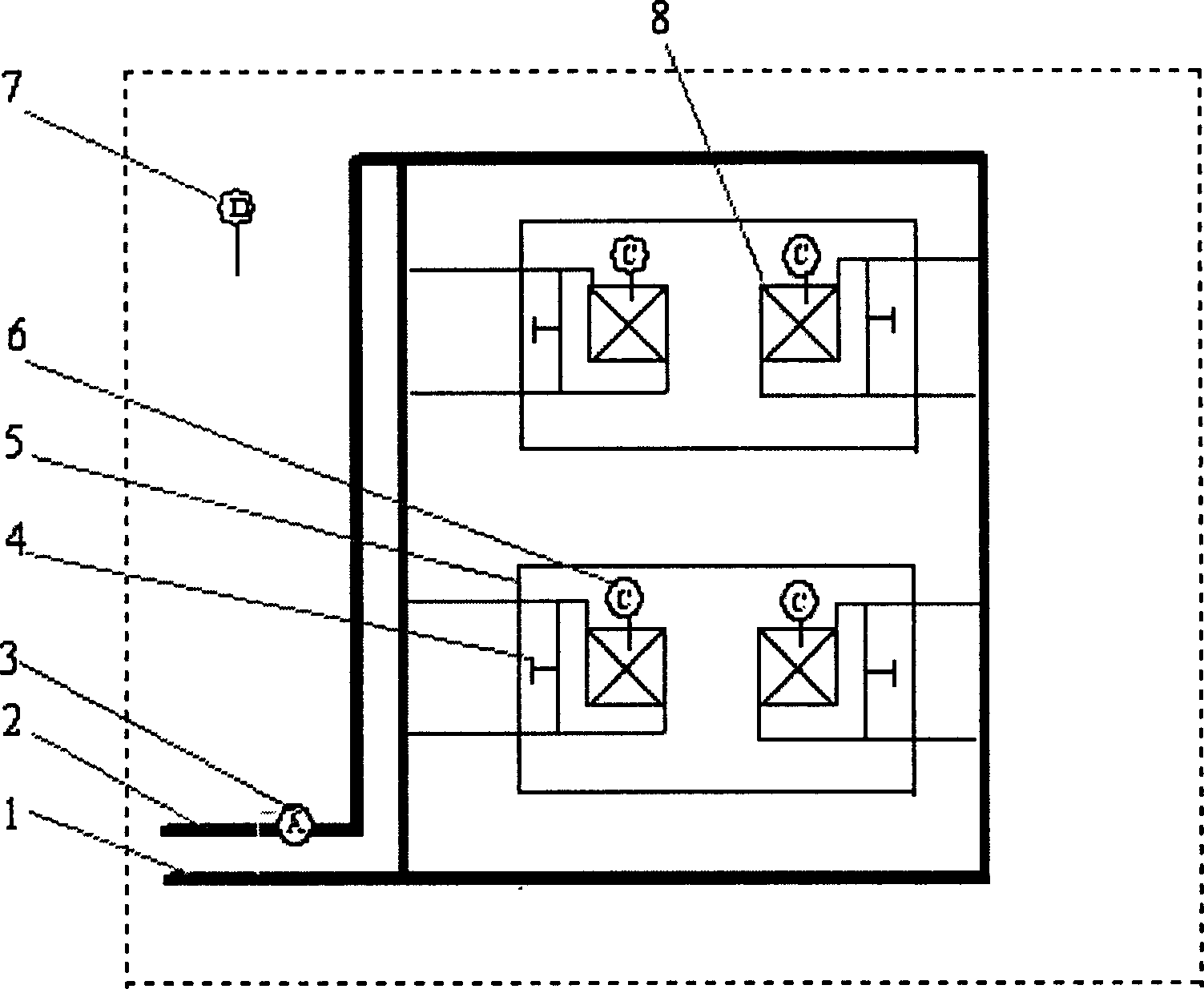 Central heating diverse charging integration method and metering system thereof