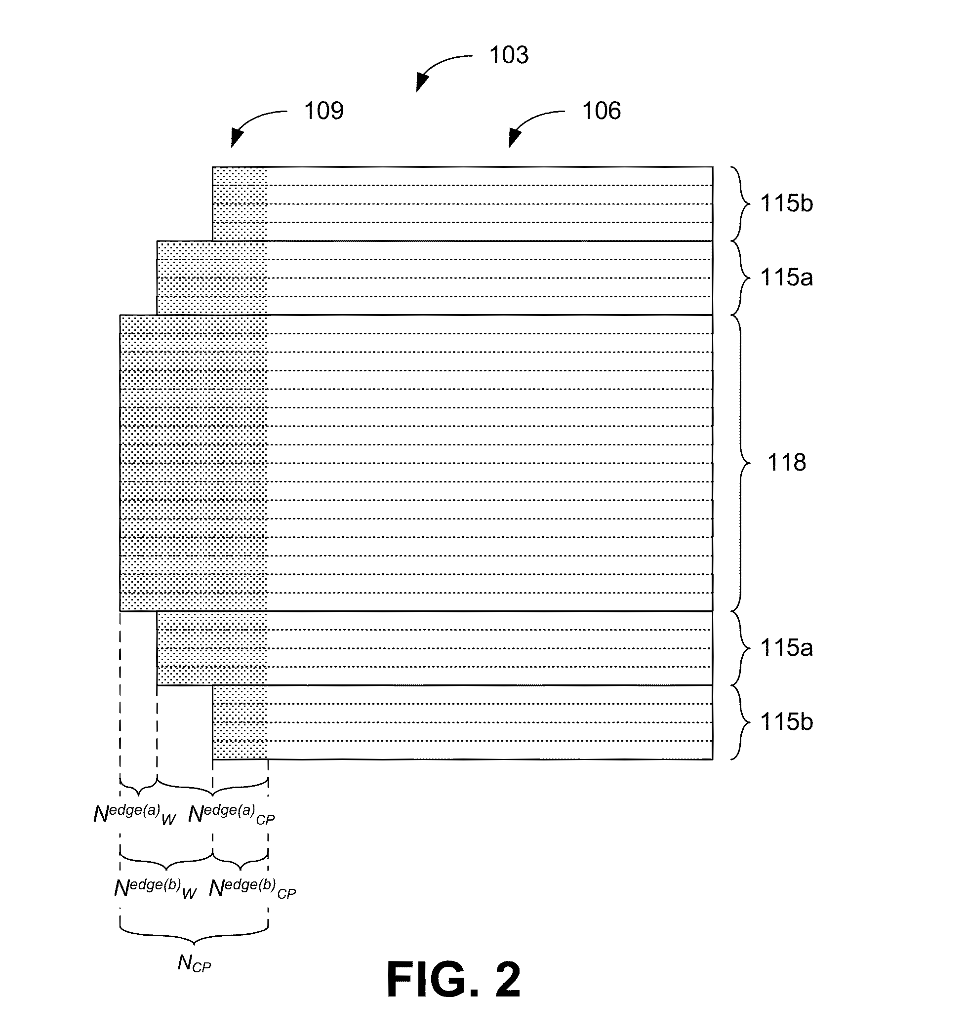 Edge windowing of OFDM based systems