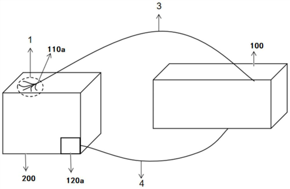 Generating device and system for outputting bipolar cooperative pulse and pulse generating method