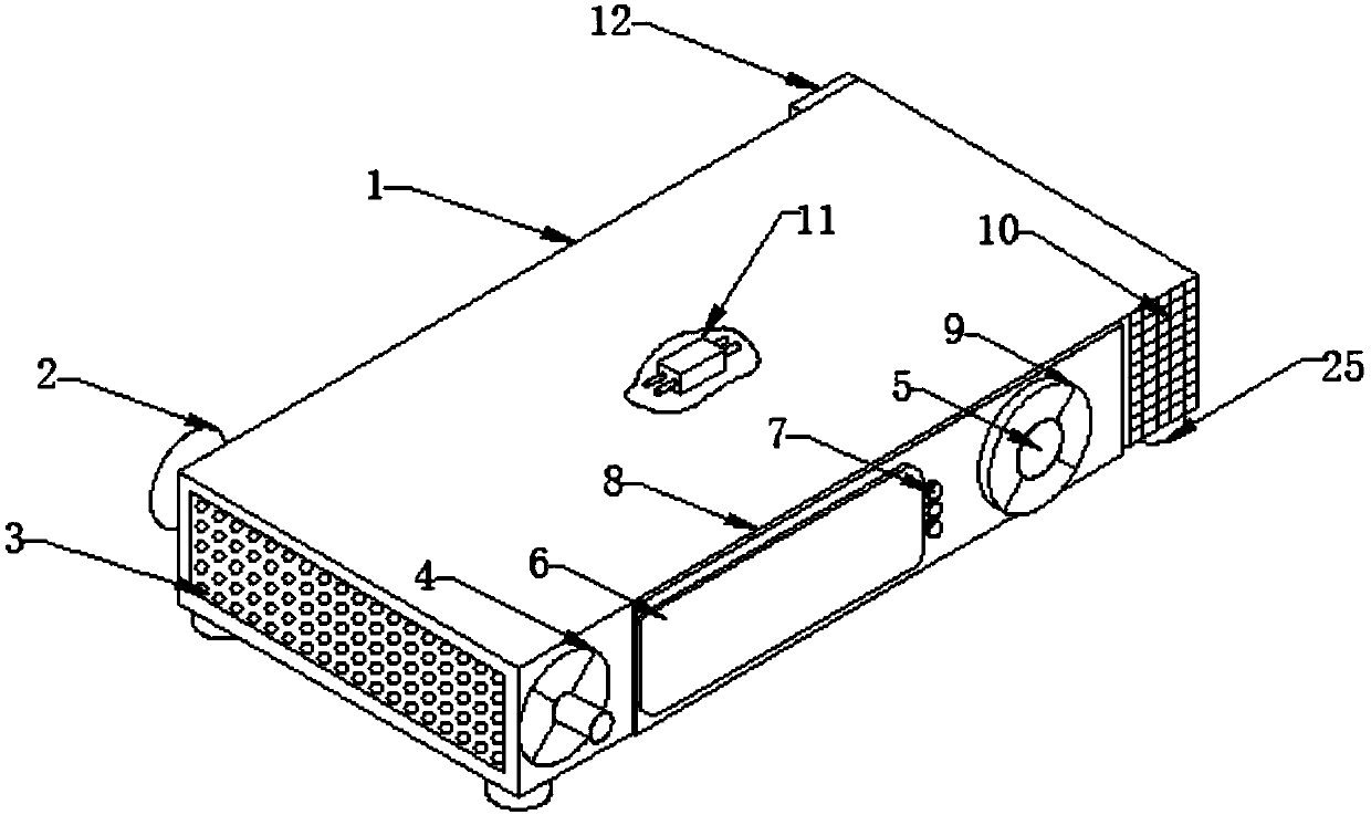 Digital television terminal device convenient for interaction