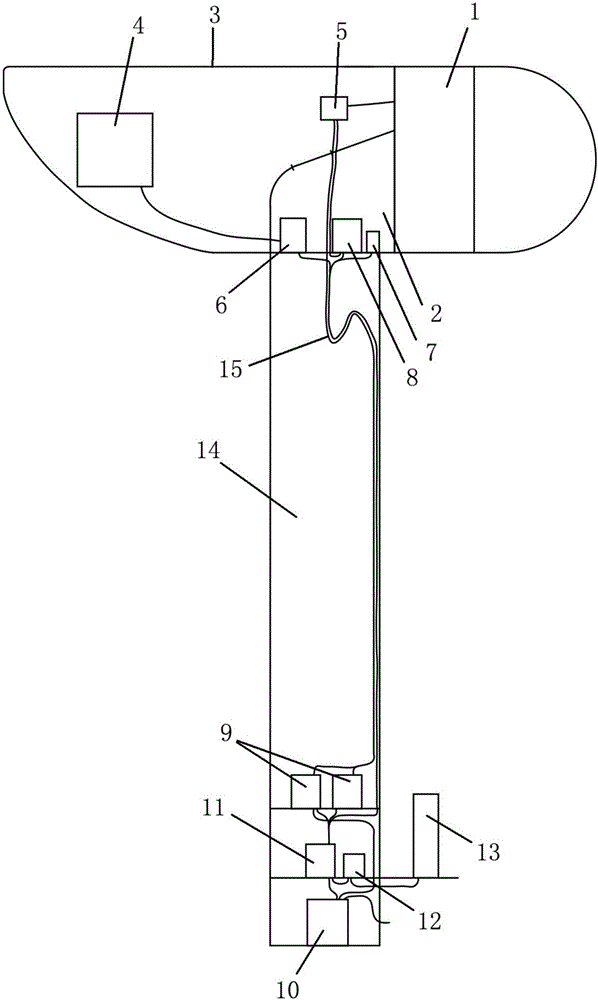 Environmental control system of wind generating set and control method of environmental control system