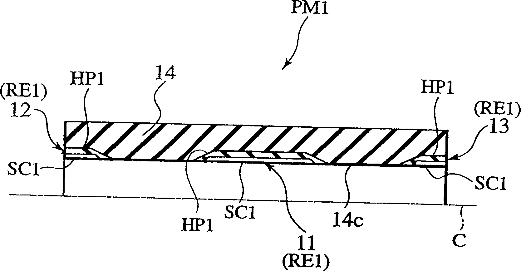 Structure and part for electric cable connection and making method thereof