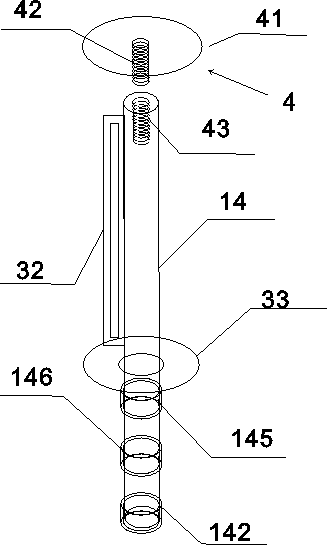 Medical gauze winding device with anti-knotting function