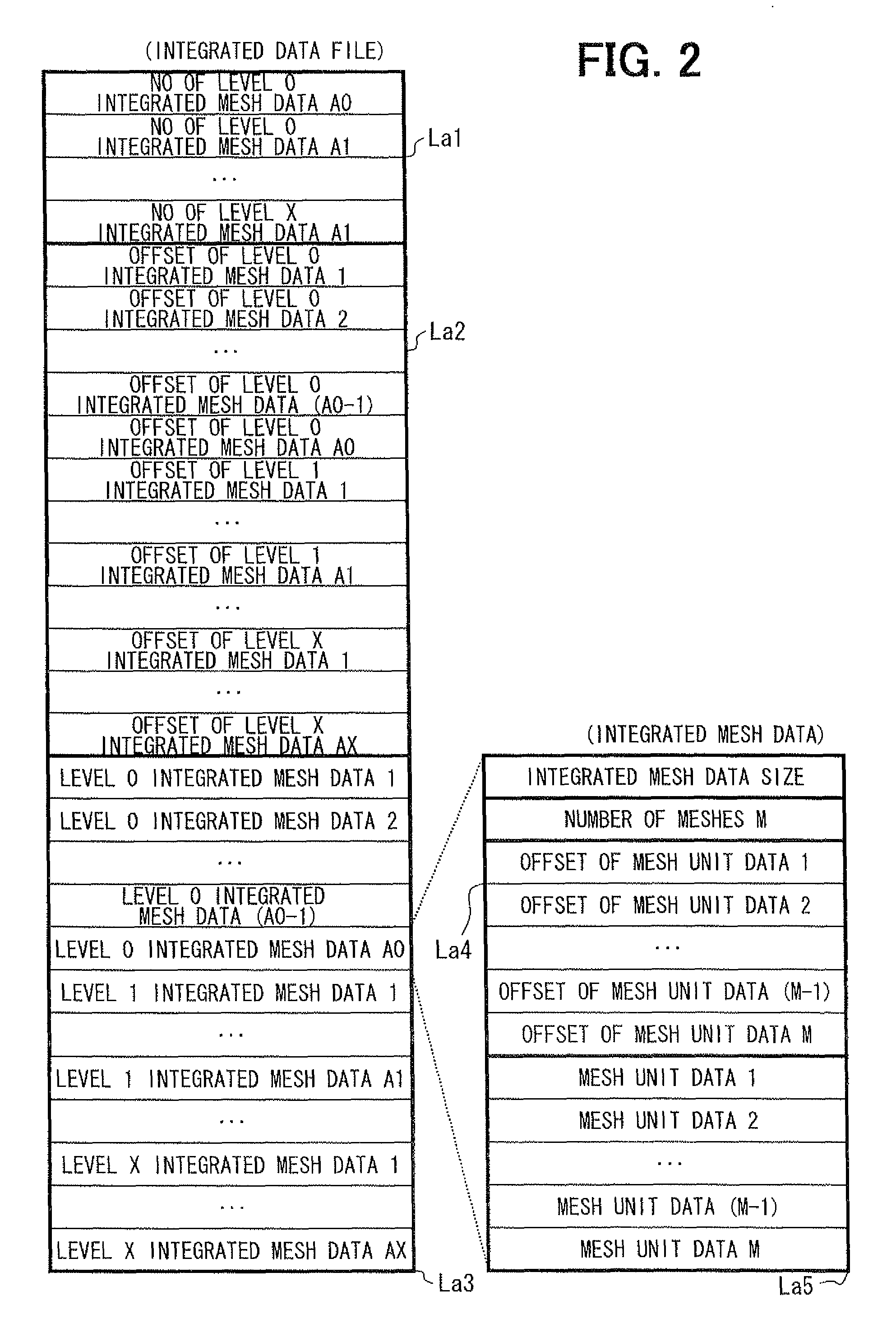 Method for creating map data and map data utilization apparatus