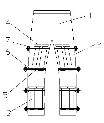 Novel weight sport pants