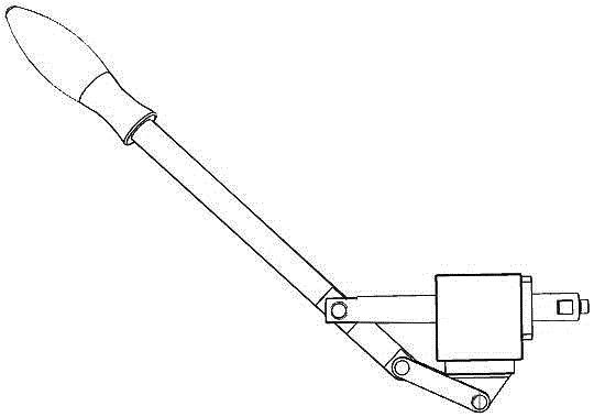 Manual slotting tool for lathe