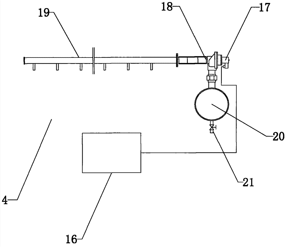 Collective expanding dust collector