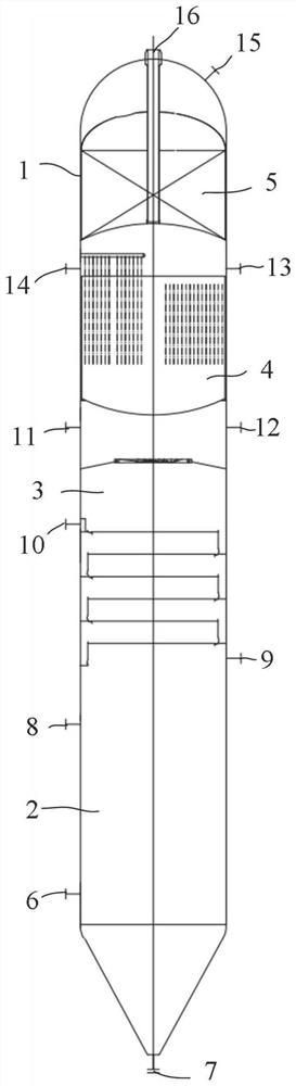 Self-heating scrubber tower applied to gas scrubbing