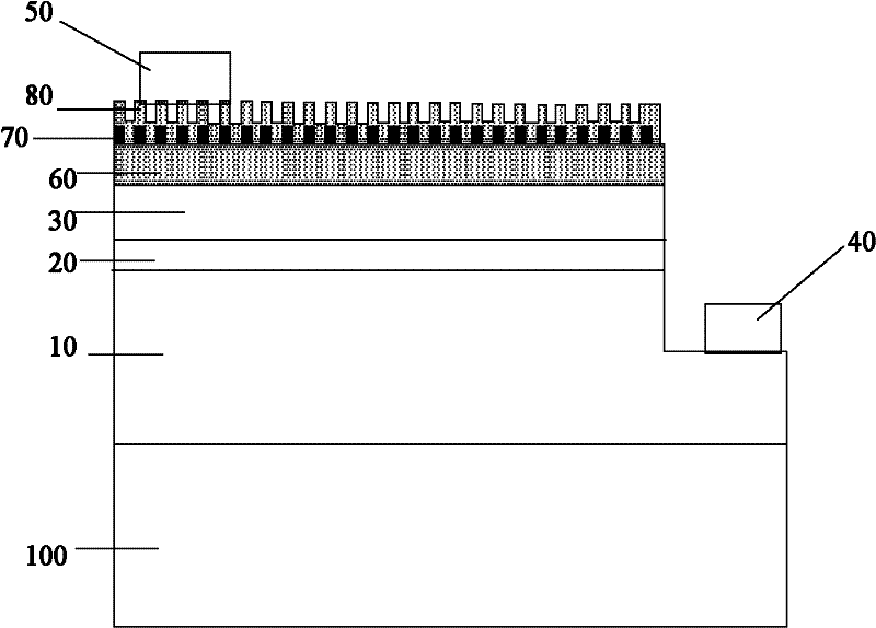 Light emitting diode (LED) chip structure