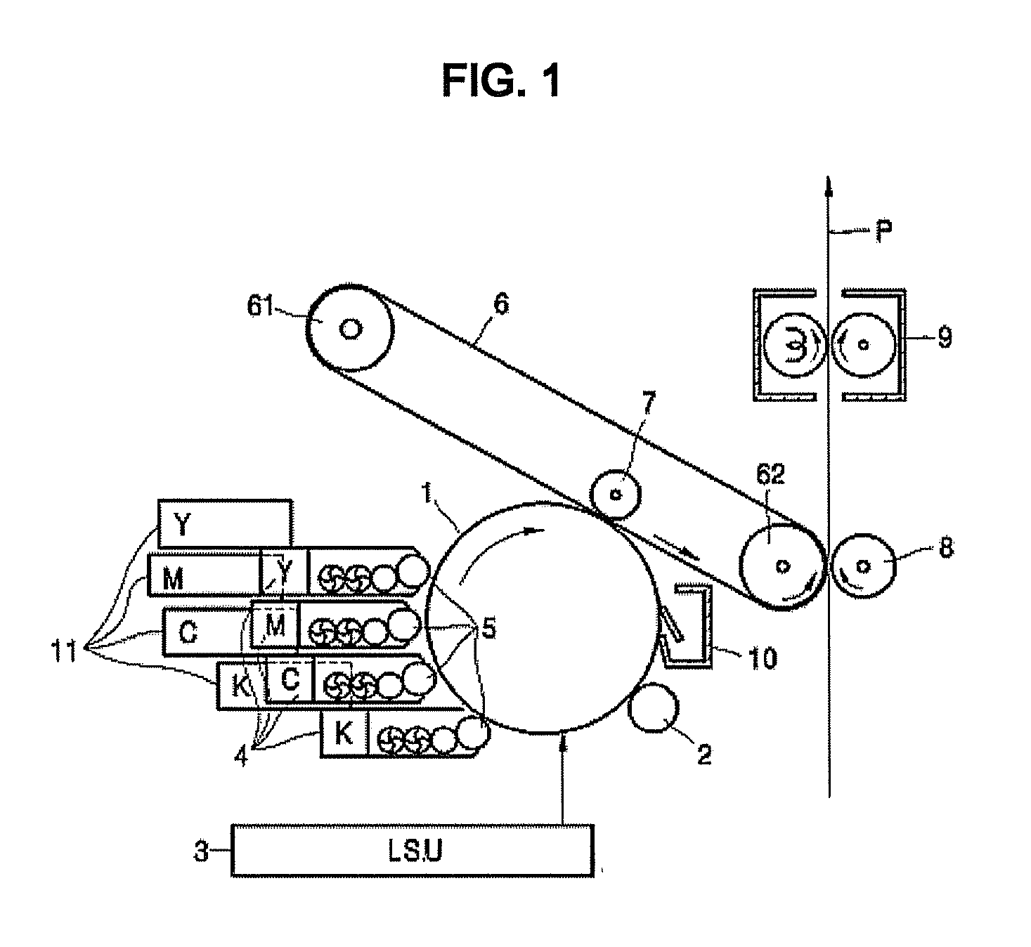 Method for controlling color-image forming apparatus