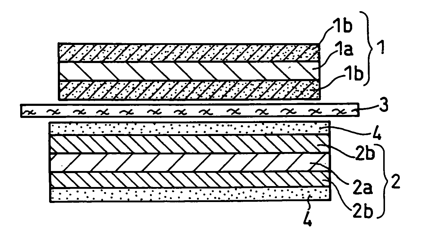 Electrode for lithium ion secondary batteries, lithium ion secondary battery using the same, and method for manufacturing the battery