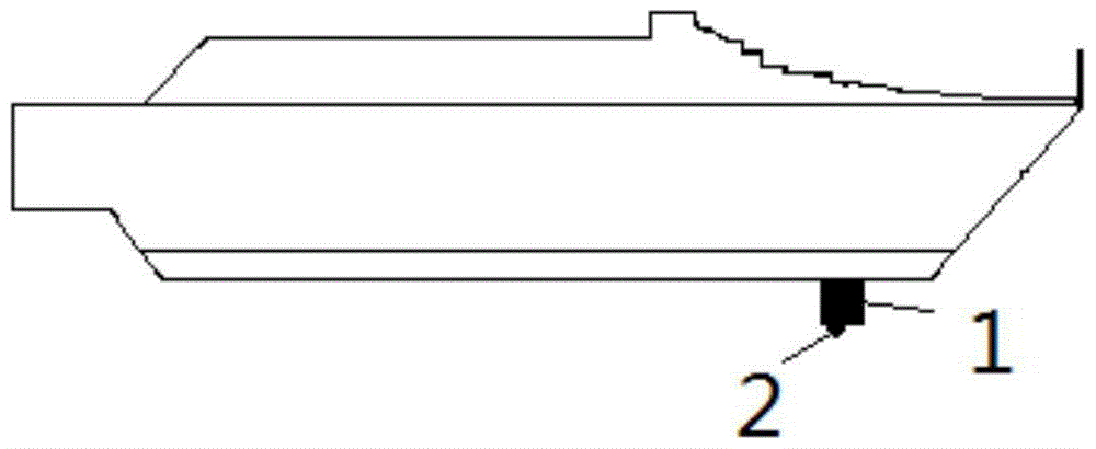 A T-shaped rotor wing low-speed anti-sway device