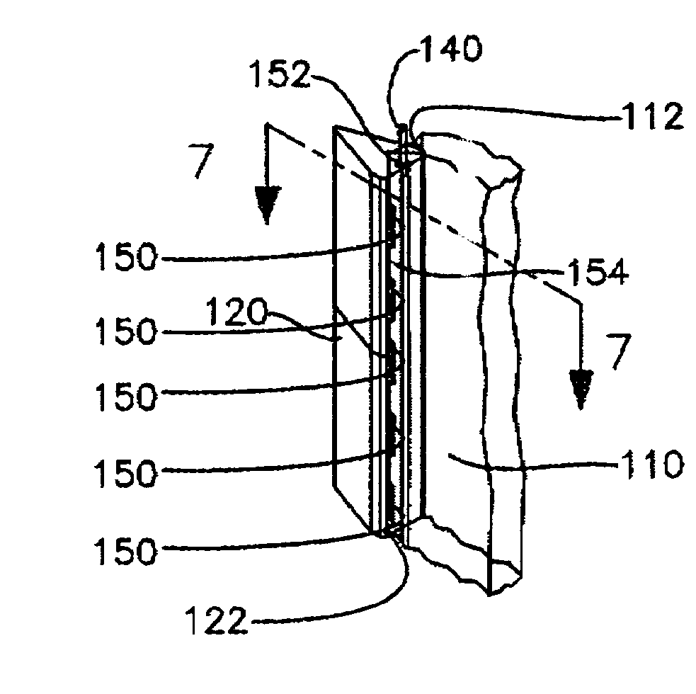 Plow blade with water passageway