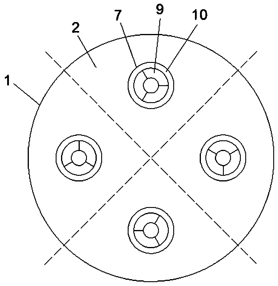 Assembly type elastic damping anchorage device suitable for high-intensity area and construction method thereof