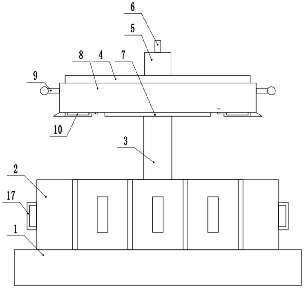 Agricultural seedling raising device