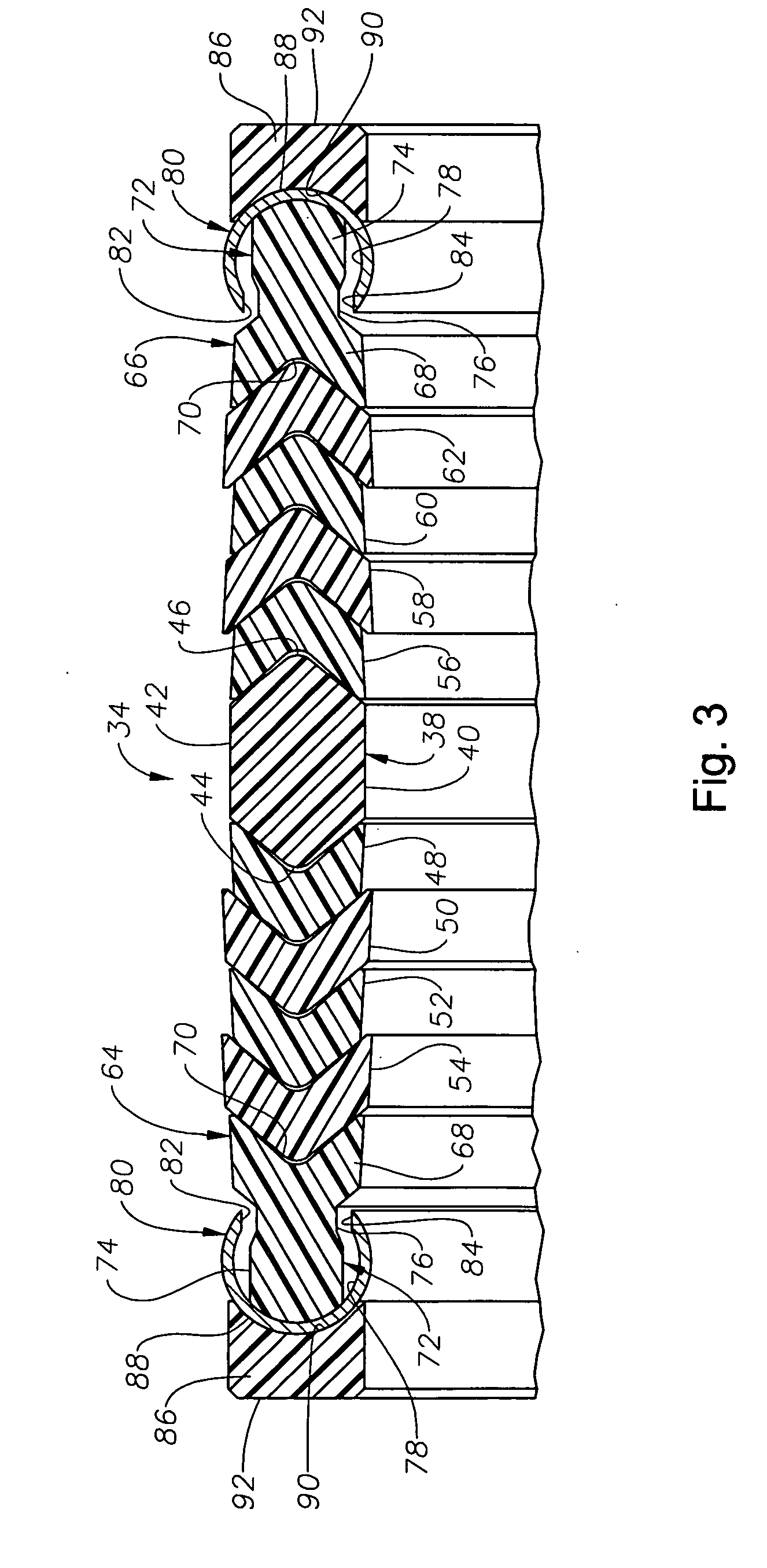 Metal-to-metal non-elastomeric seal stack