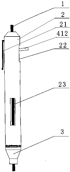 Wire feeding pen for TIG welding of argon arc welding