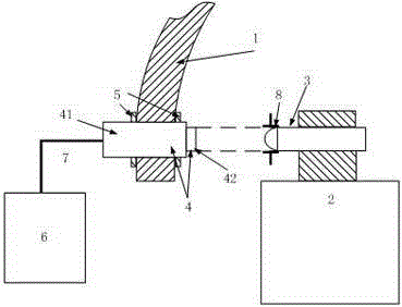 Pneumatic optical infrared imaging target simulation system based on five-axis rotary table