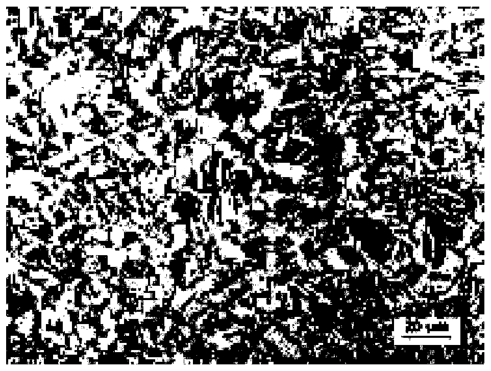 A method for controlling the microstructure of q345b thick slab