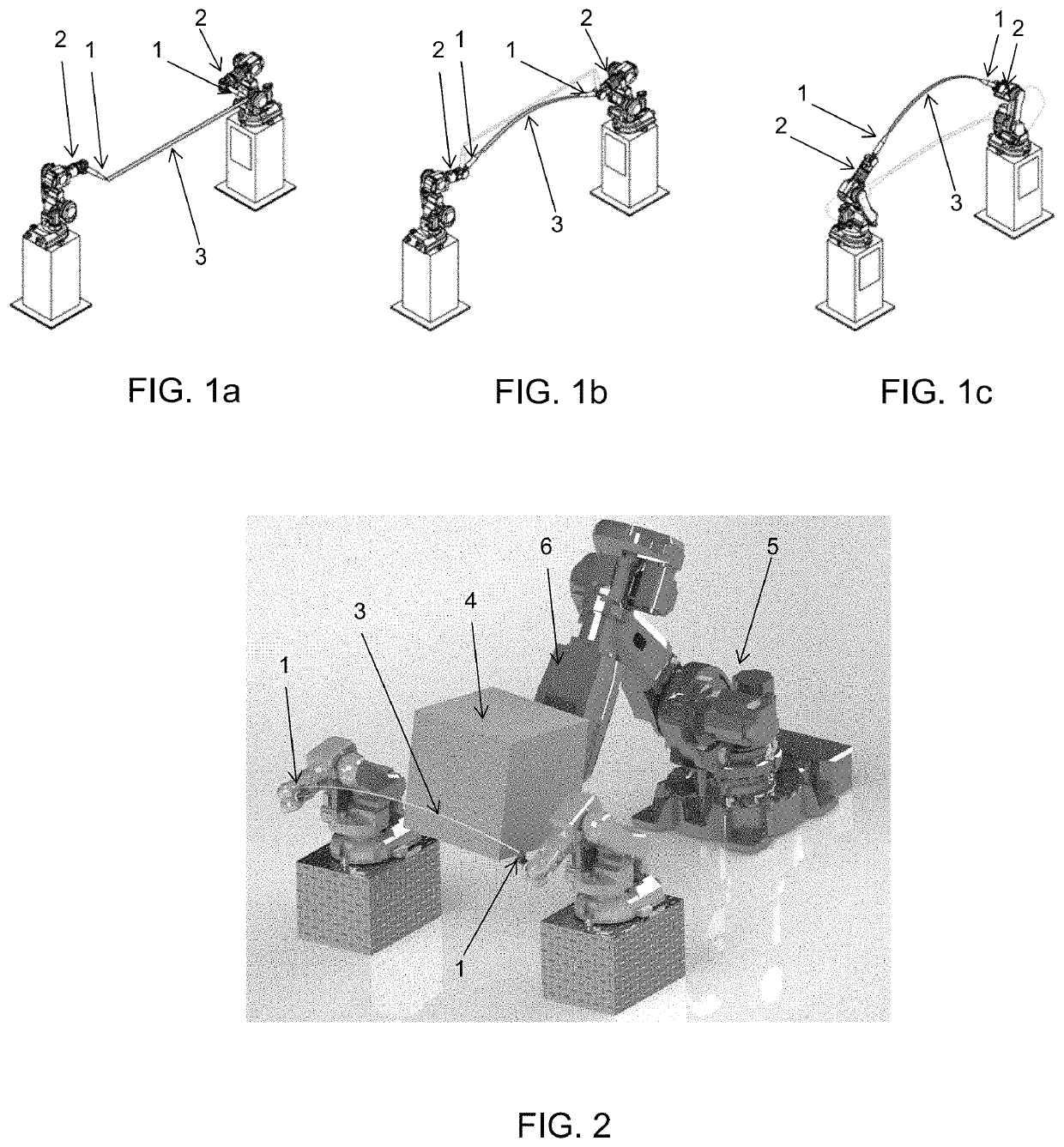 Robotic system and method for manufacturing of objects